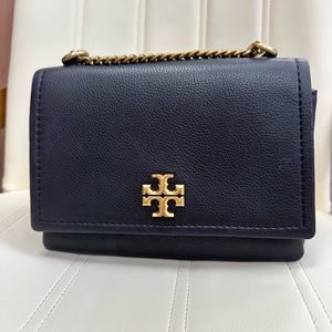 Black Tory Burch limited-edition shoulder bag.